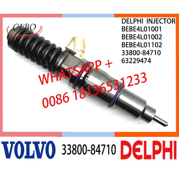 Buy Fuel engine Diesel Injector 33800-84710 BEBE4L01001 BEBE4L01002 BEBE4L01102 63229474 E3.5 for HYUNDAI L ENGINE WITH EGR at wholesale prices