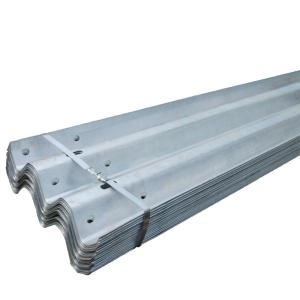 Roadway Safety Q235B Q345B W Beam Highway Guardrail Traffic Barrier for Road Traffic Safe