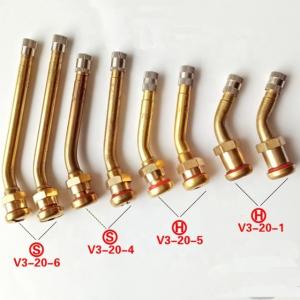 Universal Brass Tubeless Tire Valve with Extension Wheel Tyre V3-20-1 V3-20-6 V3-20-4 V3-20-5 Standard OE NO. and Universal