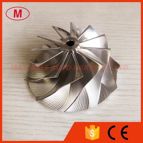 GTX3076 REVERSE 58.00/76.13mm 11+0 blades high performance turbo milling/aluminum 2618/billet compressor wheel bore:6.002mm