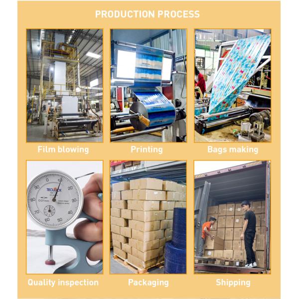 PE Self Sealing Custom Compostable Mailers Shock Resistance Lightweight