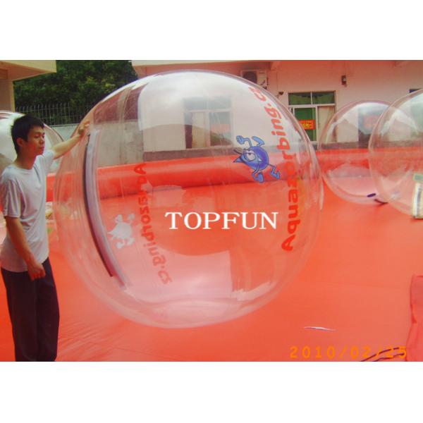 Large Inflatable Swimming Pools With Water Balls , Red Inflatable Pools For Adults