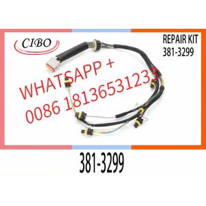 China High Performance Engine Wiring Harness Assembly 381-3299 For  E324D E325D E326D E329D Excavator C7 Engine on sale