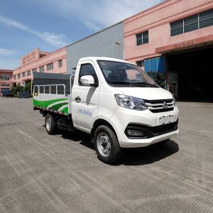 Hanging Barrel Garbage Pickup Truck 1360kg Load Capacity 10 Bin