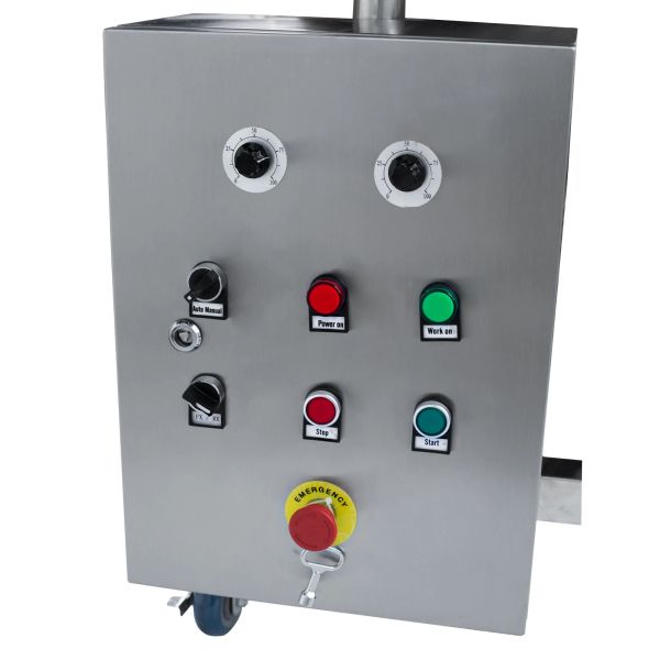 Custom-designed inclined stainless steel screw conveyor, automatic feeding system for transporting non-free-flowing powdered products such as flour,