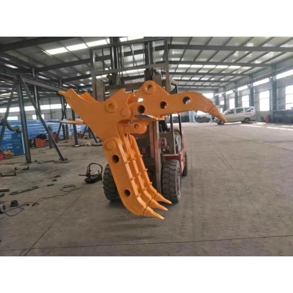 Buy Non-Rotating Rotating System Product 9Ton Excavator Manual Type Log Grapple Customized Jaw Open Wood Grapple at wholesale prices