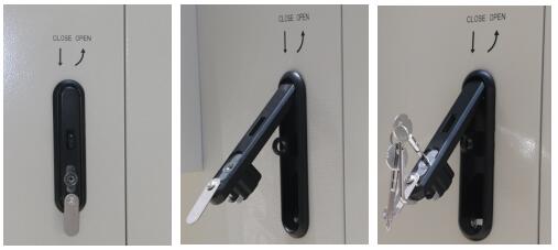 Custom Galvanized Steel Outdoor Power Enclosure Equipment Rack Cabinet