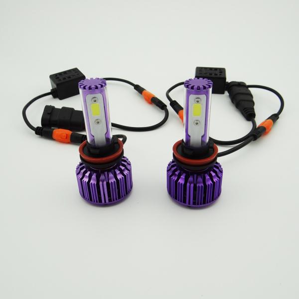 Buy H1 / H3 / H7 / H8 / H9 / H11 LED Headlight Bulbs 30 W 3000k With COB Chip at wholesale prices