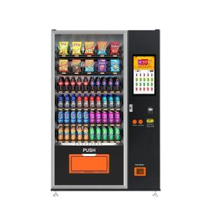 School/Office/Park ISO9001 Touch Screen Snack and Drink Vending Machine for Gym
