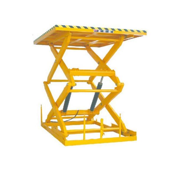 Buy 400~8000kg Hydraulic Double Scissor Lift Table For Factory High Strength at wholesale prices