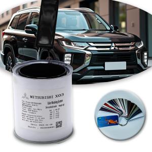 Customized Refinish Car Paint MITSUBISHI X03 1K Black Pearl Acrylic Paint For