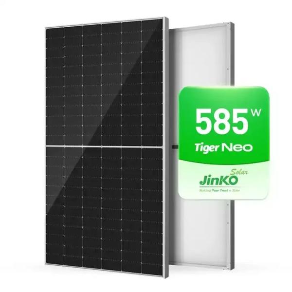 Buy N Type Mono Solar PV Module Power Panel JKM565-585N-72HL4-V 144 Half Cells For Home at wholesale prices
