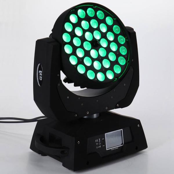 CE RoHs High quality China 36 x 18W 6 IN 1 RGBWA UV Zoom LED Moving Head Wash