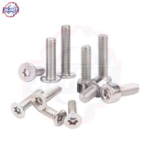 Black Torx Head Star Security Self Tapping Drilling Screw with Anti-Theft