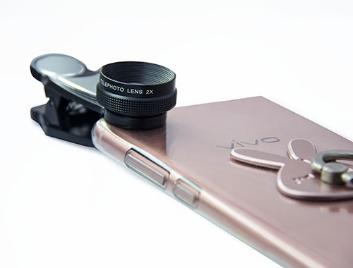 Optical Glass Close Up Macro Lens 2X Telephoto Macro Of Phone Photography