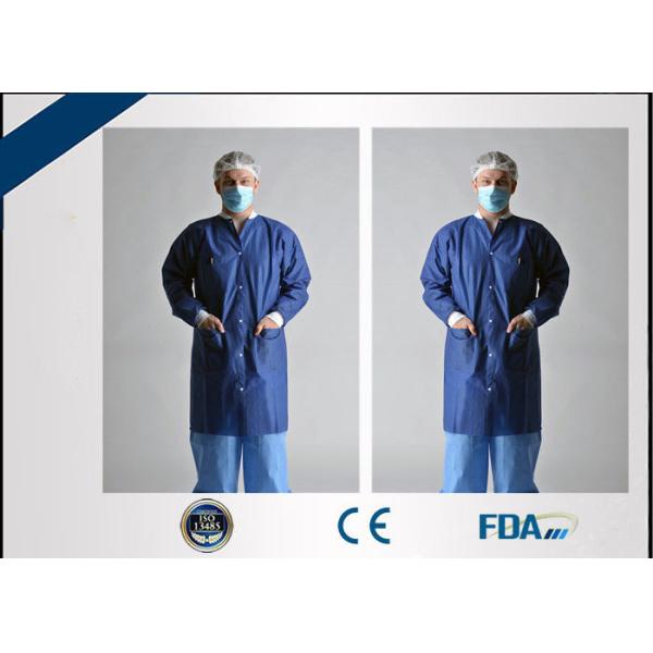 Buy Fluid Resistant Lab Coat Lightweight With Excellent Anti Bacterial Effect at wholesale prices