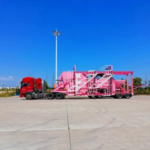 coal burner 120T/H 1500kg/Batch Mobile Asphalt Mixing Plant