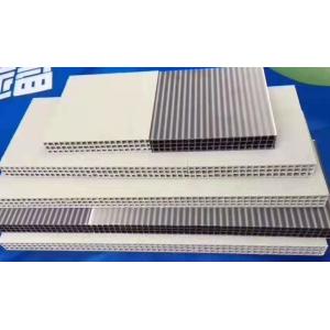 Jwell Recycling Plastic Extrusion Machine PP Hollow Sheet / Building Template