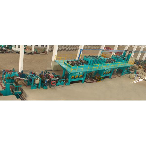 High Efficiency Electrolytic Cleaning Line For Removing Oil / Scrap Iron