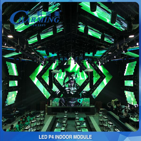 Factory Supplier P4 Hd 20W Video Wall Panel Creative 256x128mm Advertising Large Indoor Outdoor Led Display Screen For Church Wedding Reception Room