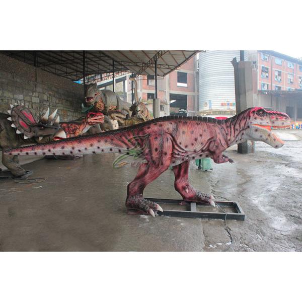 Handmade Realistic Animatronic T Rex Snow Proof For Indoor / Outdoor Venues