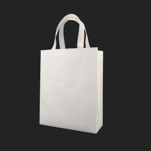 Shopping cloth tote eco friendly packaging bags for cloths white custom logo