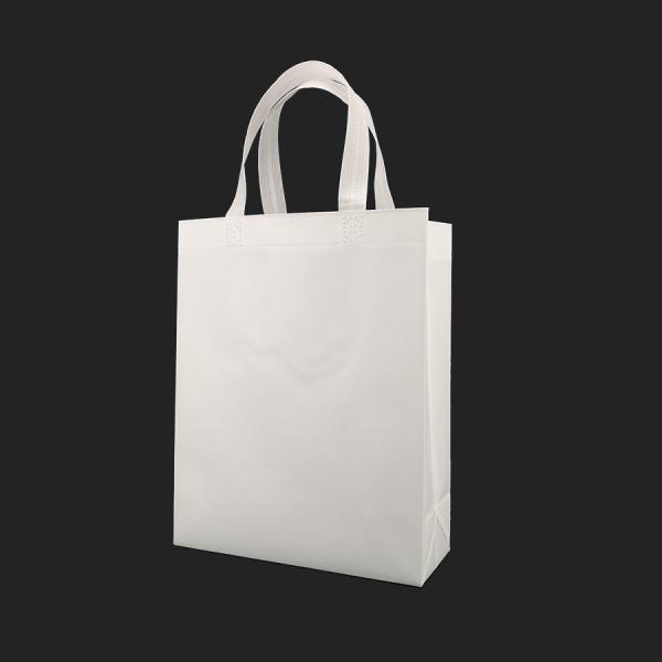 Shopping cloth tote eco friendly packaging bags for cloths white custom logo