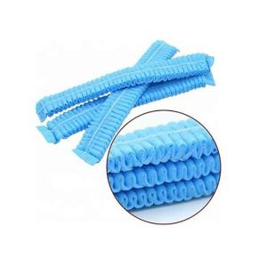 Disposable Elastic Edge Unisex Medical Head Cap