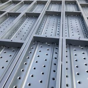 Easy Scaffolding BS1139 Europe American Galvanized Walk Board Metal Steel Deck