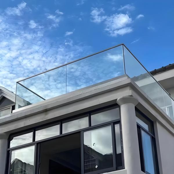 Buy 8mm Tempered Glass Aluminum Fence Panels IP65 For Poolside at wholesale prices