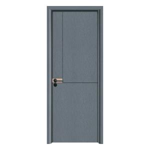 Bedroom WPC Hollow Door Moisture Resistant Heat Insulation