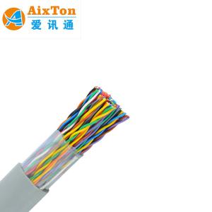 Quality Color Code HSYV Cat3 Multi Pair 50 100 200 Pairs Underground Indoor And Outdoor Telephone cable Communication Cable for sale