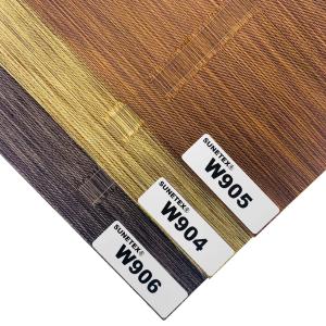 Customization 100% Polyester Roller Zebra Blinds Fabric For Window