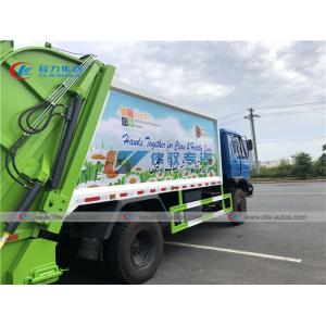 Dongfeng LHD 14cbm Compactor Garbage Truck For Waste Collection