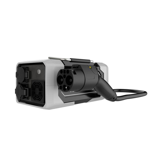 Buy 3.5kw 5kW V2L Portable Discharger With GBT CHAdeMo CCS NACS Tesla DC Charger Plug DC to AC EV Power Output at wholesale prices