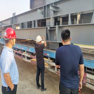 High Weather Resistance Steel Frame Building Construction Custom Metal