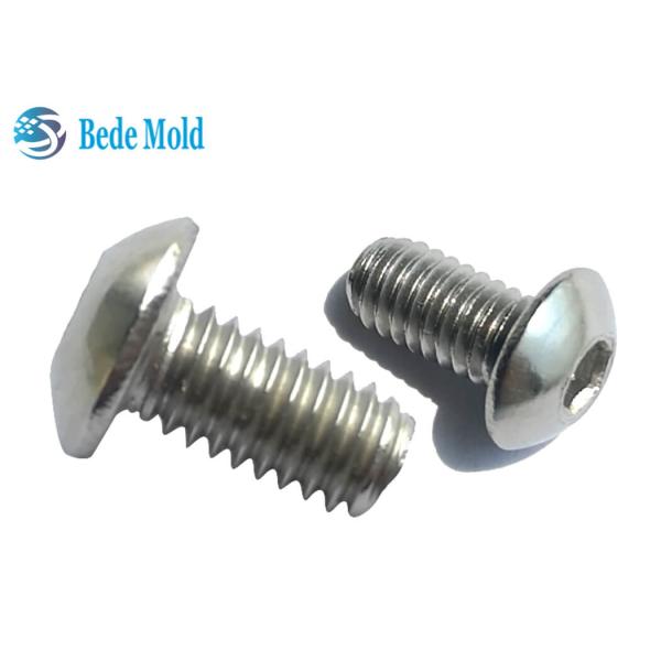 Length 12~65mm M8 Stainless Steel Button Head Screws SUS 304 Materials ISO7380 Standard