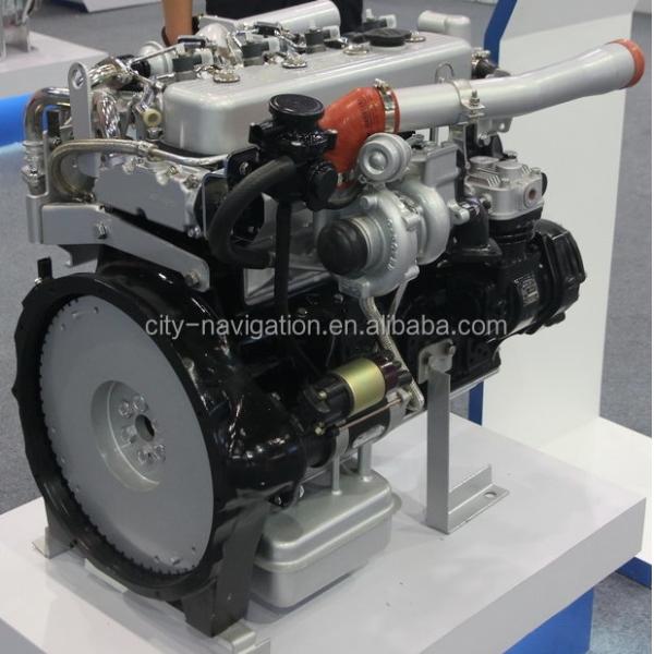 3.8L Engine Displacement Yunnei YN38 National 4 Cylinder Heads Diesel Engine