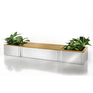 Recycled Antioxidant EN840 Cast Iron And Wood Garden Bench