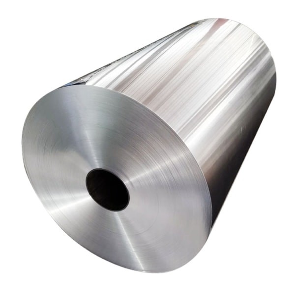 Buy Customeried Silver Aluminum Alloy Foil Roll 6microns 8011 1100 Length at wholesale prices