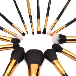 Compact Synthetic Cruelty Free Brush Set Tapered Duo Fibre Brush