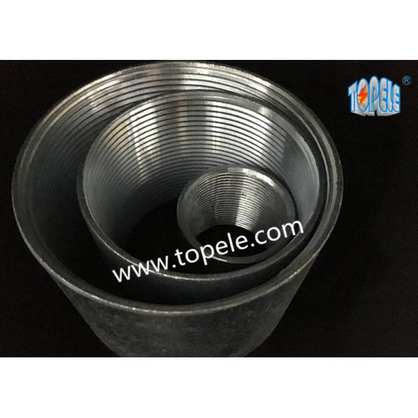 Rigid Coupling Zinc Plated Steel , IMC Conduit Fittings , Electrical Galvanized