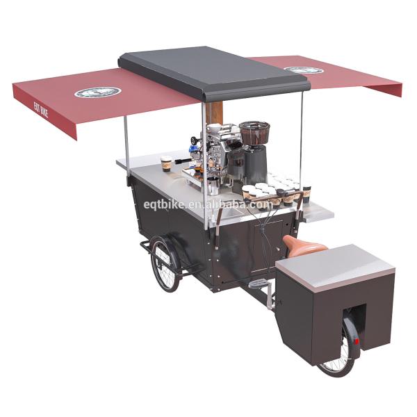 Buy CE Ss304 Worktable 350W 150KG Coffee Bike Trailer at wholesale prices