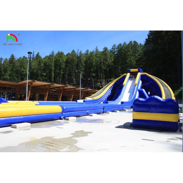 High Quality Giant Adults 3 Lane Trippo Water Slide Inflatable Commercial