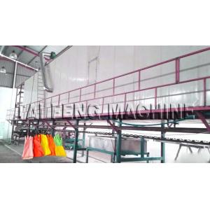 Industrial dipped gloves machine