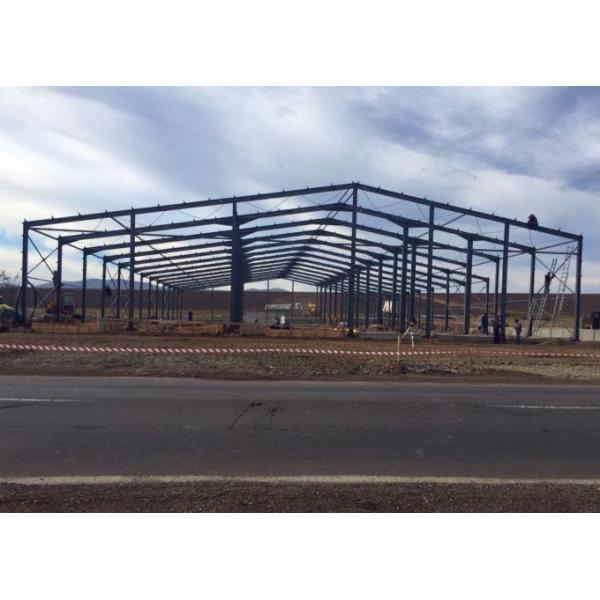 Fire Resistant Steel Factory Buildings Industrial Grade Metal Structures