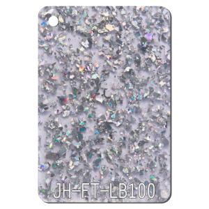 Transparent Chunky Glitter Acrylic Sheets Plexiglass Plastic Sheet Two Sides