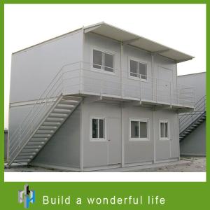 hot sale combined flat pack container house hotel