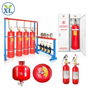 Fm200 Gas Fire Suppression System Fire Detection System Pipe Line Automatic Fire