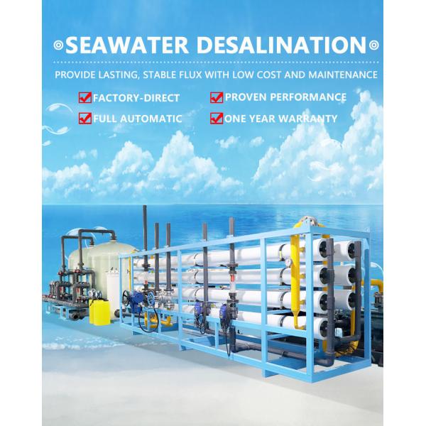 35TPH Sea Water Reverse Osmosis Drinking Water Filter System